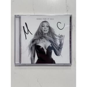 Mariah Carey - Here For It All Signed CD Exclusive Autographed Ready to ship #2
